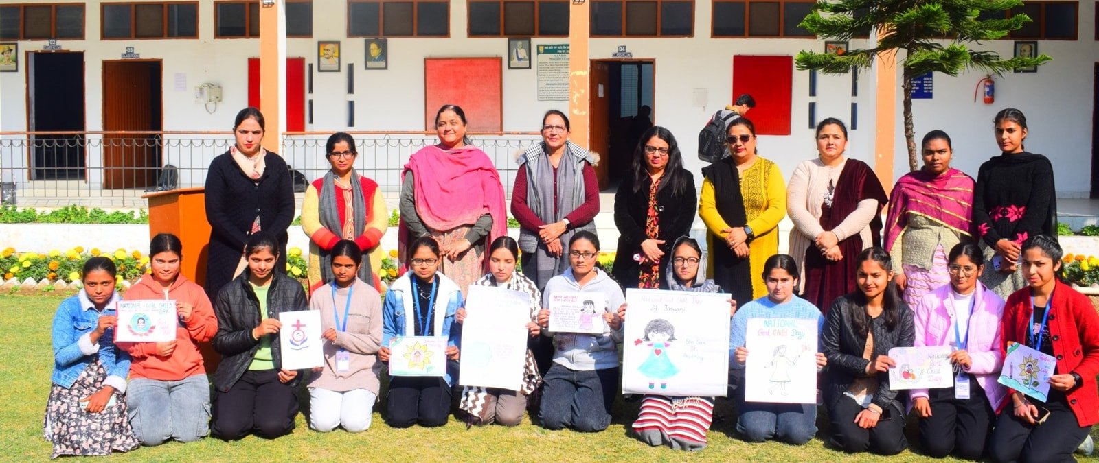 National Girl Child Day was celebrated at Bela College